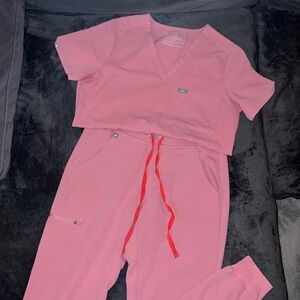 Limited Edition Figs Pink Scrubs